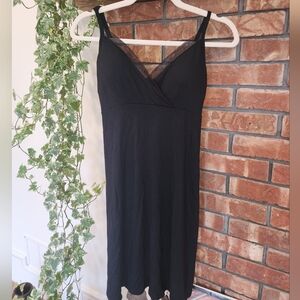 Stars Above Black Mesh Detail Chemise